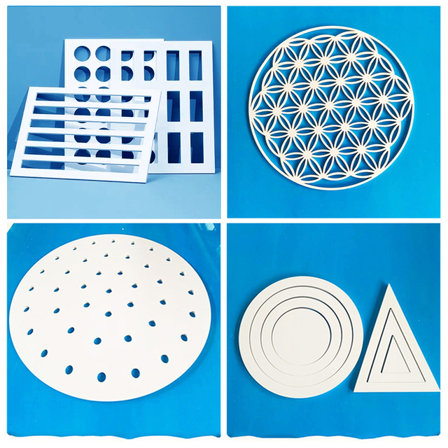 White Laminated Custom Expanded Polyvinyl PVC Foam Board