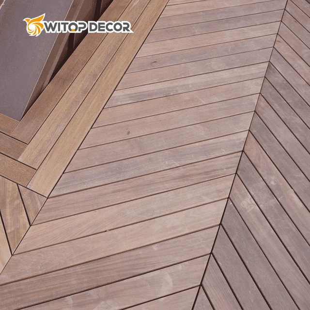 Engineered Wooden Flooring Co Extrusion Decking Deck Floor Wood
