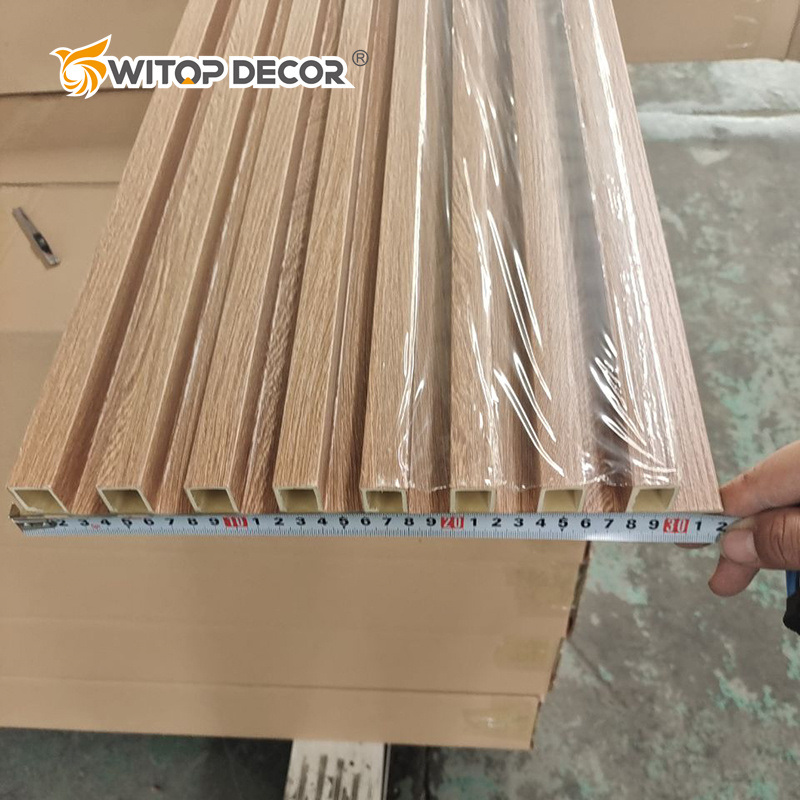 Latest Design Composite Wood Boards Indoor WPC Wall Ceiling Panel Cladding
