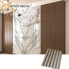 Quick Install Decorative WPC Wall Panel 600mm*9mm for Home or Hotel