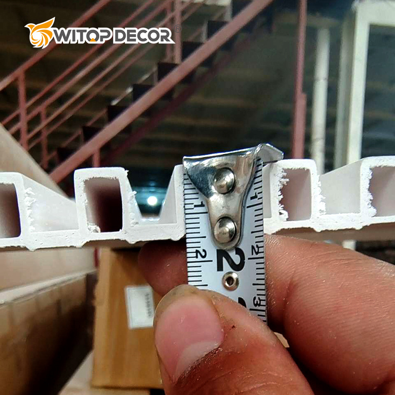 Factory Sale Slat Wall Board Wood Plastic Composite WPC Wall Panel