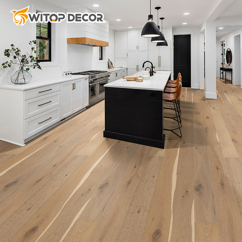 Friendly Fireproof Anti Slip Oak Rigid Core Vinyl Click Tile Spc Flooring