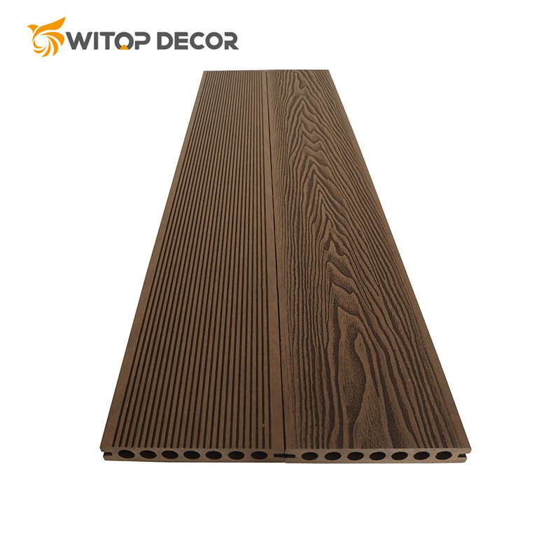 Outdoor Easy to Install PVC Plastic Flooring Composite Decking Boards