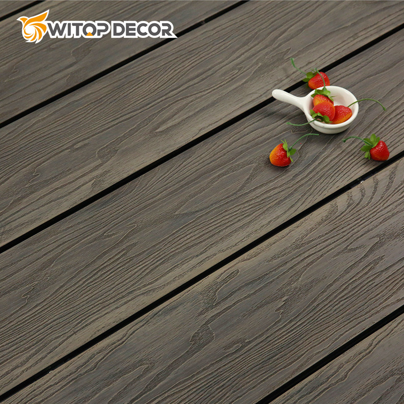 Environmental Plastic 3D Wood WPC Decking Outdoor