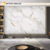 Interior Cladding Bending Wall Panel PVC Panel UV Marble Sheet 3D Print UV Wall Panel