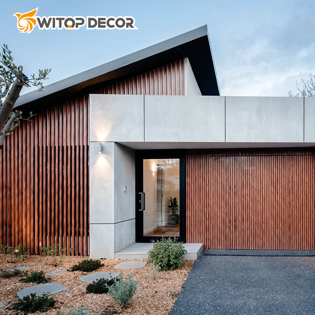 Exterior Co-Extrusion Salted WPC Wall Cladding Waterproof Wood Plastic Composite WPC Wall Panels