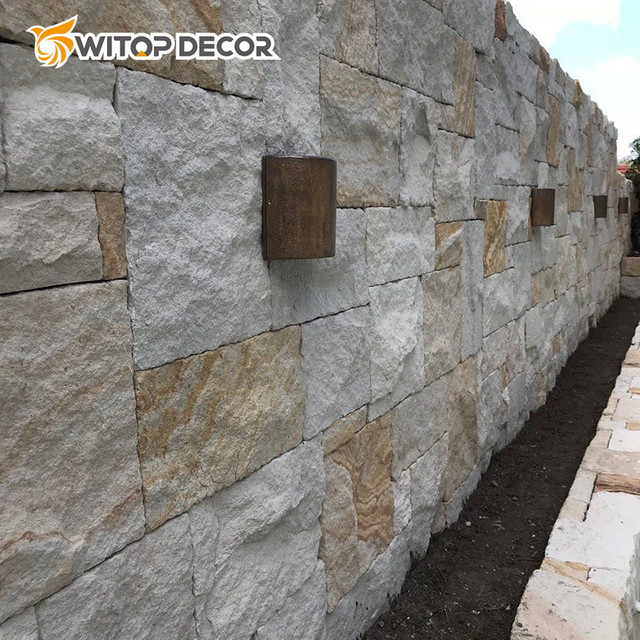 Polyurethane PU Cheap Cultural Stone, Ledge Stone, Light Weight Stone Veneer for Exterior Decoration