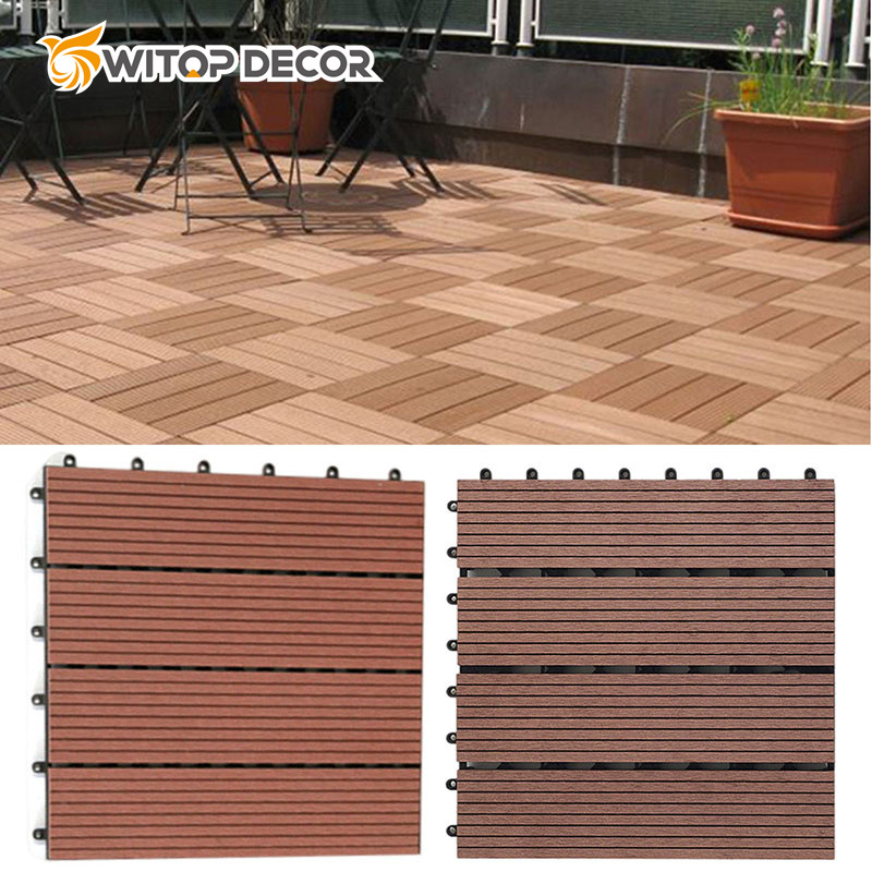 China Factory Supply Outdoor Flooring Wood Plastic Composite Board WPC Decking