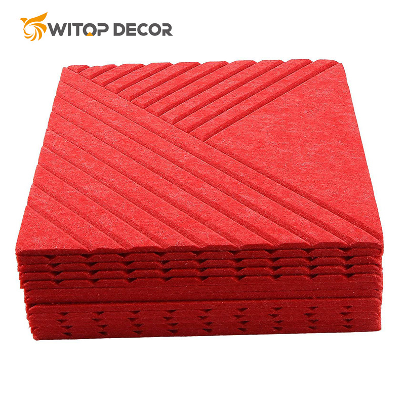 Customization Sizes Sound Absorbing Panels Wooden Slats Wall Panels