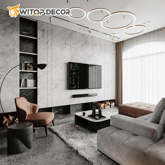 2023 Hot Sale Marble Alternative PVC Wall Panel