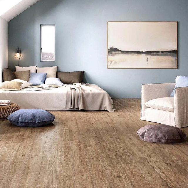 8mm New Design Vinyl Waterproof Rustic Spc Floor