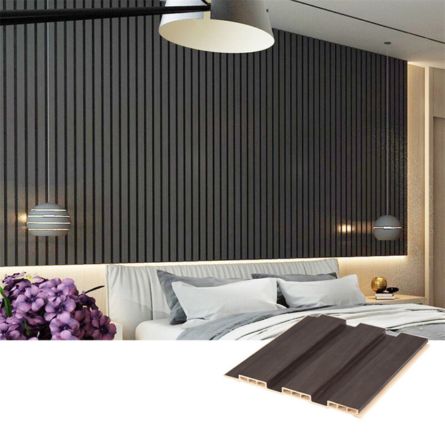 Indoor Colorful Wood Plastic Composite Cladding WPC Wall Cladding WPC Wall Panel