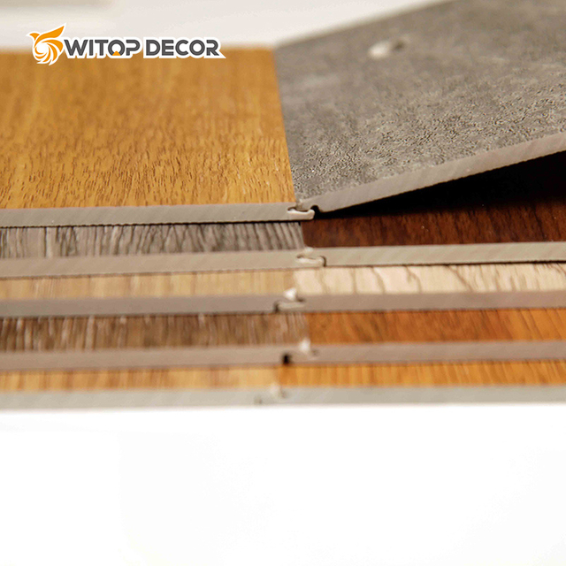 2mm Fireproof Dry Back Waterproof Patterned Lvt Flooring