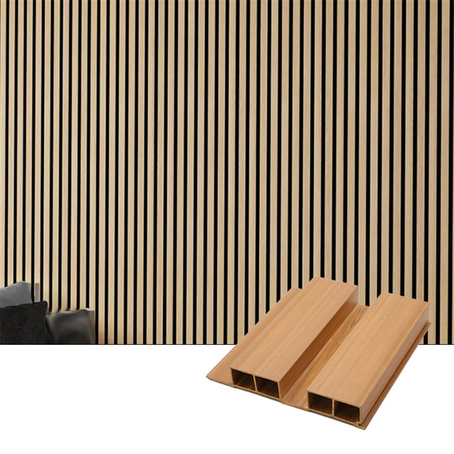 China Supplier Wood Plastic Composite Wall Panel WPC Cladding