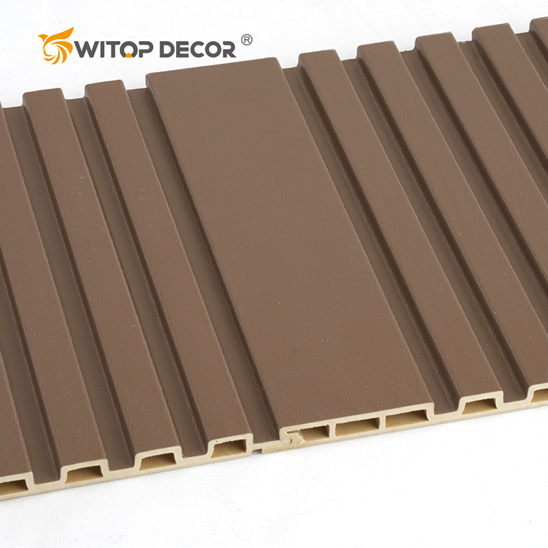 TV Background Wall Decoration Waterproof WPC Wood Wall Panels