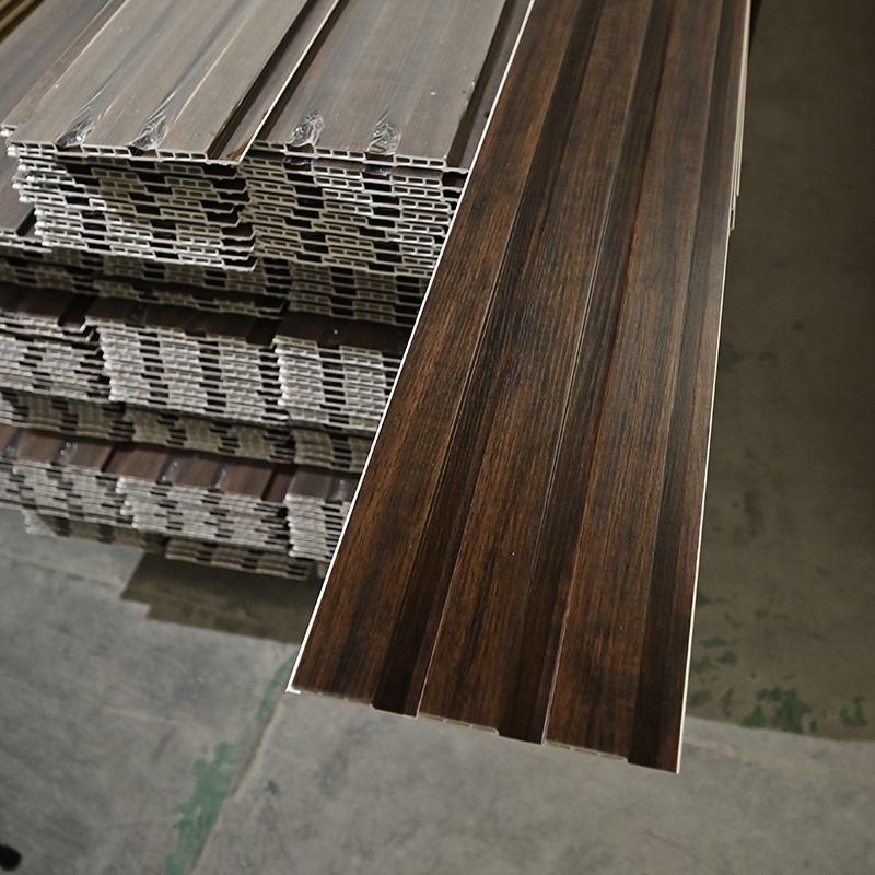 Dark Grey Demand Exceeds Supply WPC Wood Cladding