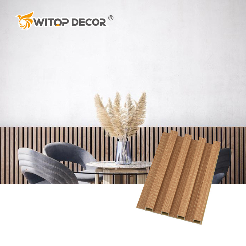 Exterior Cladding 195*10mm Wood Plastic Composite Waterproof WPC Wall Panel Boards