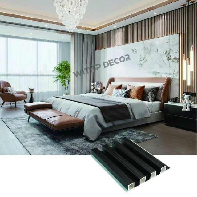 0 Formaldehyde Outdoor Decoration WPC Wall Cladding Outdoor