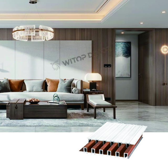 0 Formaldehyde Simple Installation Cladding WPC Panel