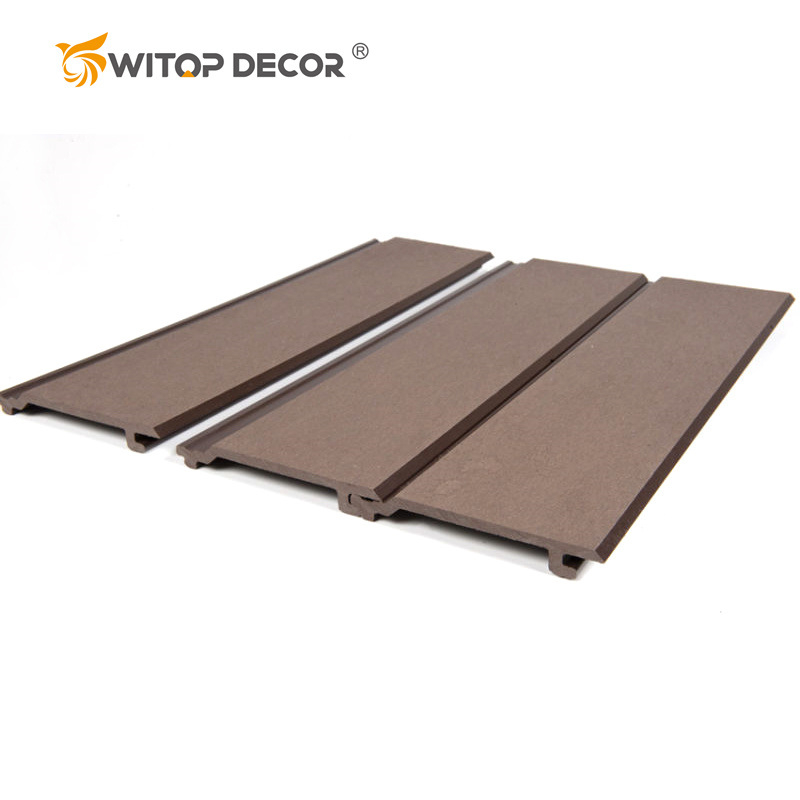 Free Sample WPC Fluted Wood Interior Wall Panel Cladding