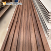 3D Wooden Grain WPC Wall Panel for Interior