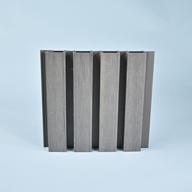 3D Wooded Grain Wood-Plastic Composite WPC Wall Cladding