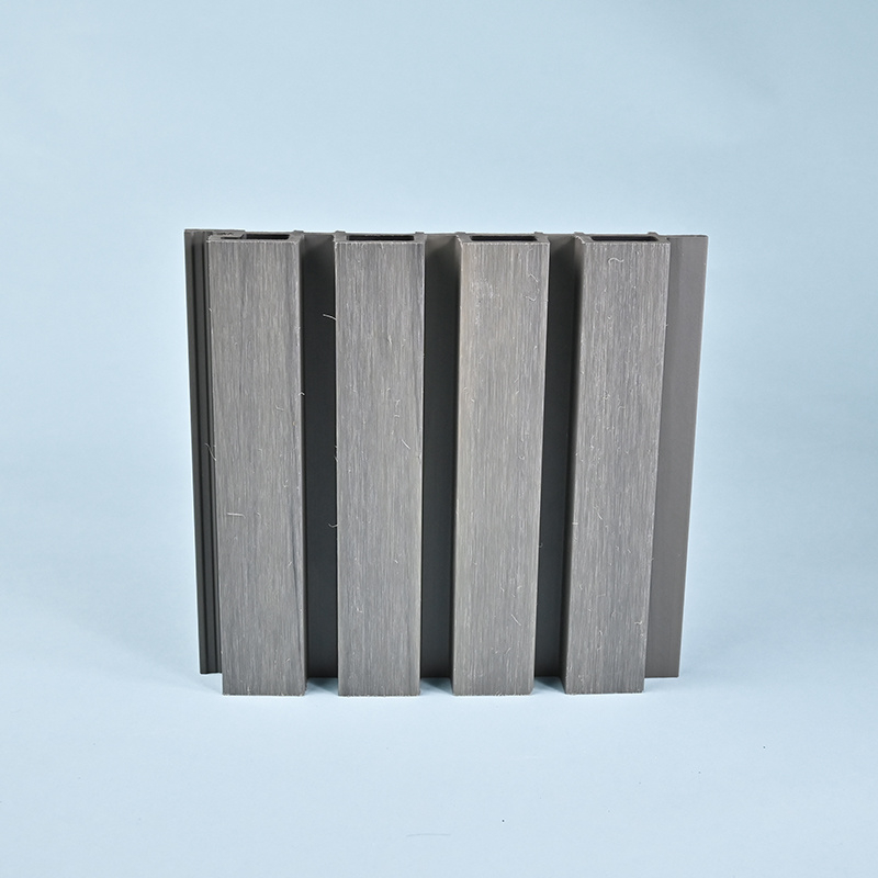 3D Wooded Grain Wood-Plastic Composite WPC Wall Cladding