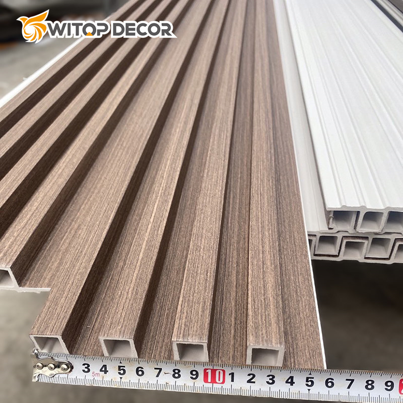 Hotel Restaurant Fireproof WPC Interior Decorative Wall Panels