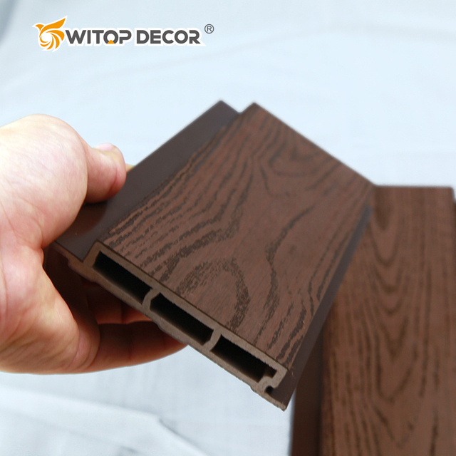 Exterior Wood Plastic Composite Great Wall Board WPC Wall Cladding