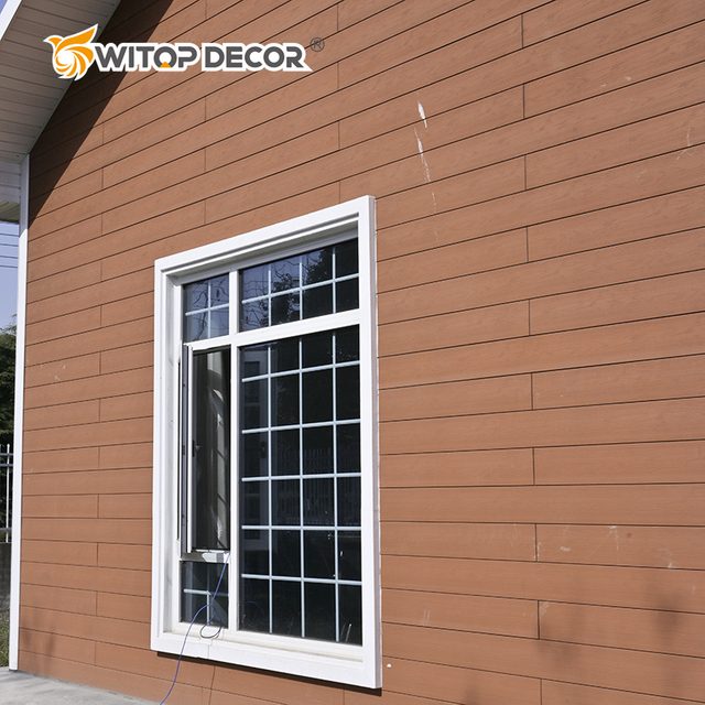 Composite Board House Decoration WPC Wood Cladding for Outdoor Wall