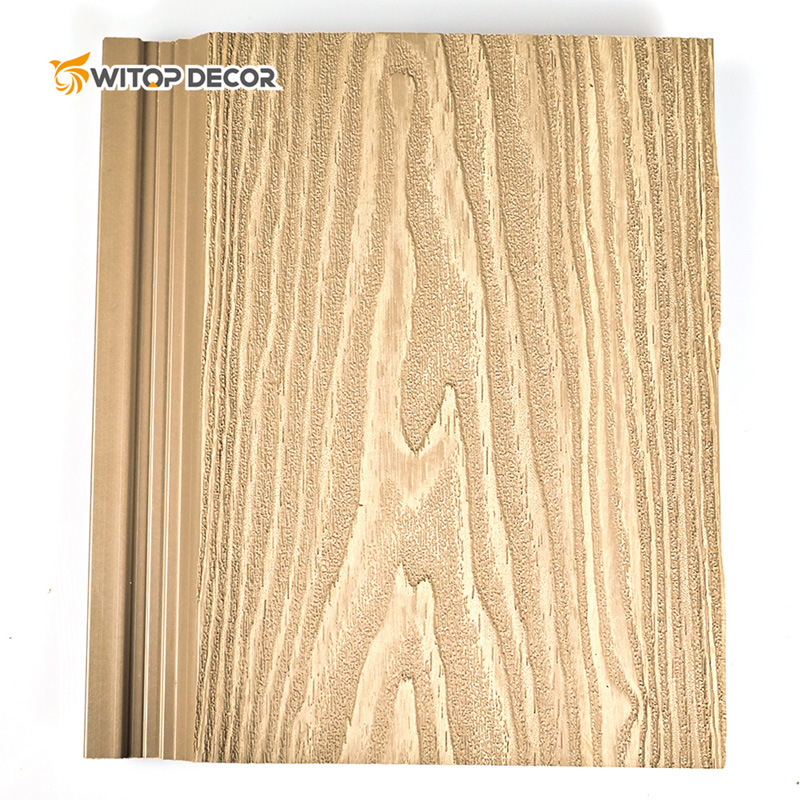 Exterior Fireproof WPC Cladding Co-Extrusion Wall Panel for Garden