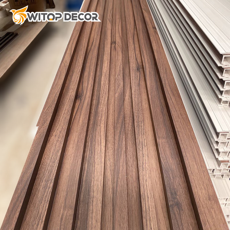 WPC Wall Panel Grille Plate Grating Plate for Living Room