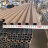 Hollow Design Indoor Laminated Slat Fluted WPC Wall Panel