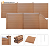 Wood Plastic Composite Garden WPC Fence