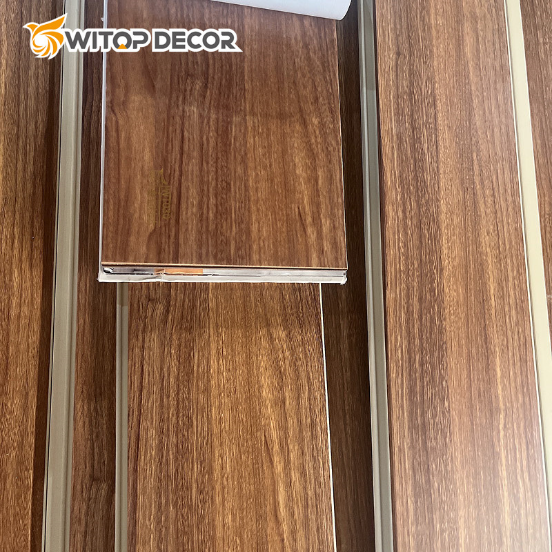 Interior Decorative Easy Install Office Waving WPC Wall Panel