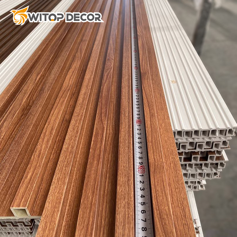 Modern Wood WPC Fluted Wall Panel Interior Waterproof