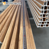 3D Wava Style Wood Plastic Waterproof Sheet WPC Panel for Wall