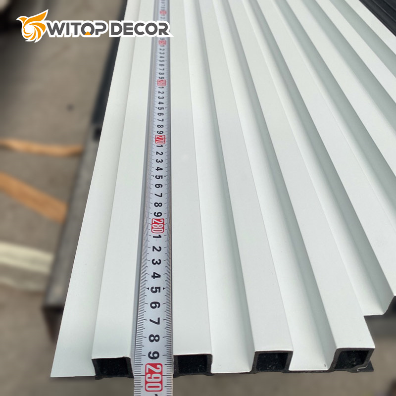 Interior Wall Cladding WPC Slat Wall Panel for Indoor Decor