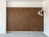 WPC Fluted Wall Panel Wooden Grain PVC Wall Panels Wood Plastic Composite WPC Wall Panel Interior Decoration