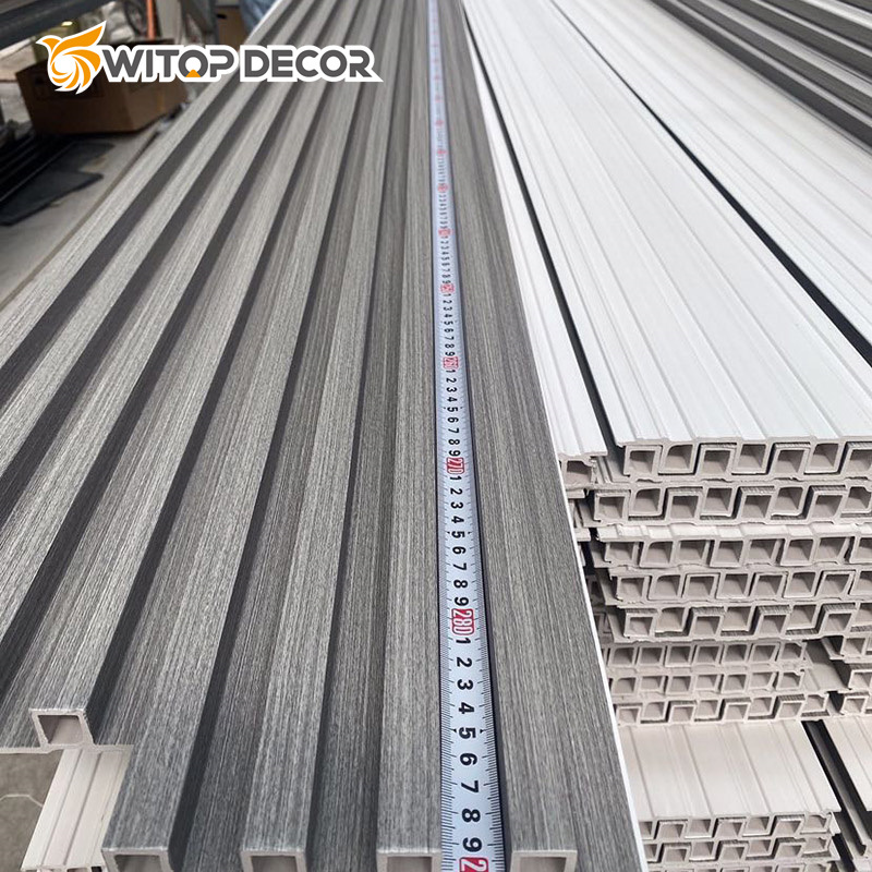 High Strength WPC Wood Composite Plastic Fluted Wall Panel