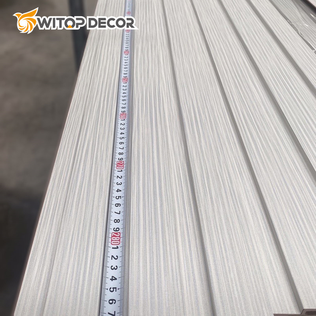 Waterproof WPC Wall Panel Easy Installing WPC Wall Panel