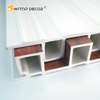 Factory Price Wood Plastic Composite Panel for Indoor Wall Wood Grain Fluted Wall Panel