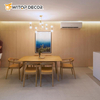 Waterproof Fire Resistance Interior Design Wood Veneer Bamboo Charcoal