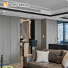 Hot Sell Waterproof PVC Marble Panel Water Ripple Wood Veneer Charcoal Panel