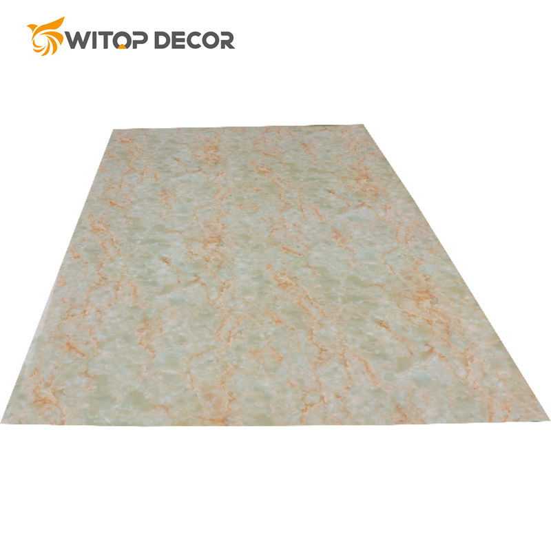 High Quality UV 3D PVC Marble Sheet for Decoration