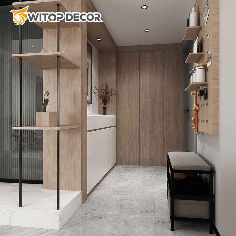1220*2400mm*3mm Waterproof UV Coating PVC Marble Interior Wall Boards