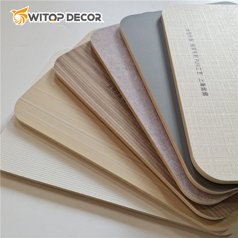 Factory Prices Bamboo Fiber Fireproof Finish Wall Decoration Wood Plastic Board