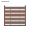 Outdoor WPC Wood Plastic Composite Building Material Fence