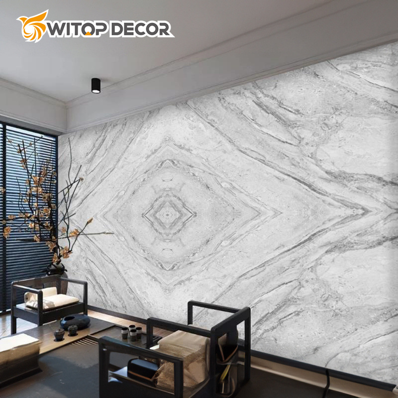 High Glossy Marble Plastic UV Board PVC Decorative Sheet