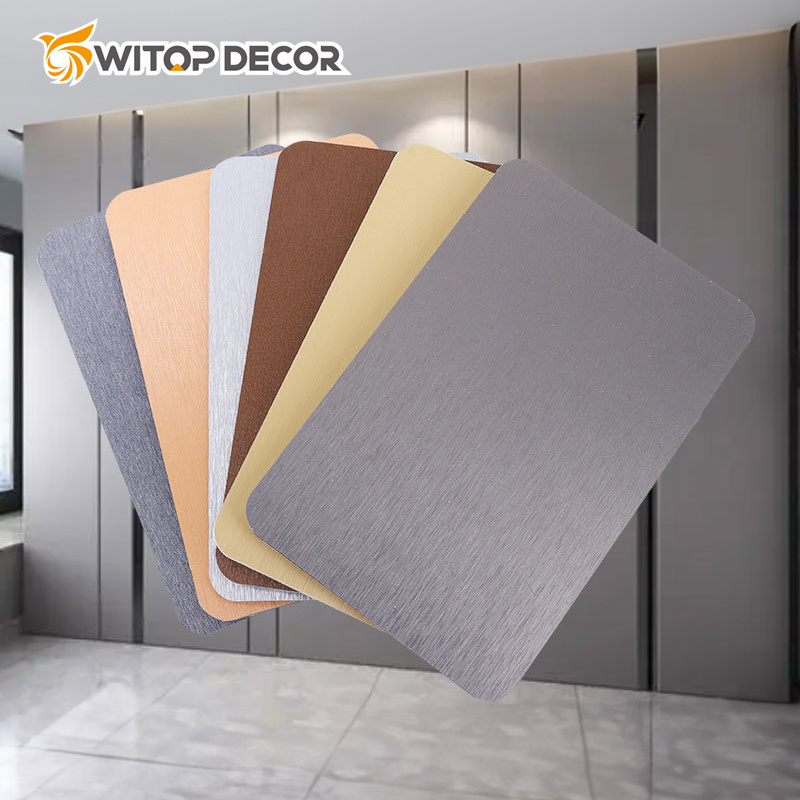 Waterproof WPC PVC Wallboard Bendable Bamboo Charcoal Wood Veneer Sheet Marble Wall Panel